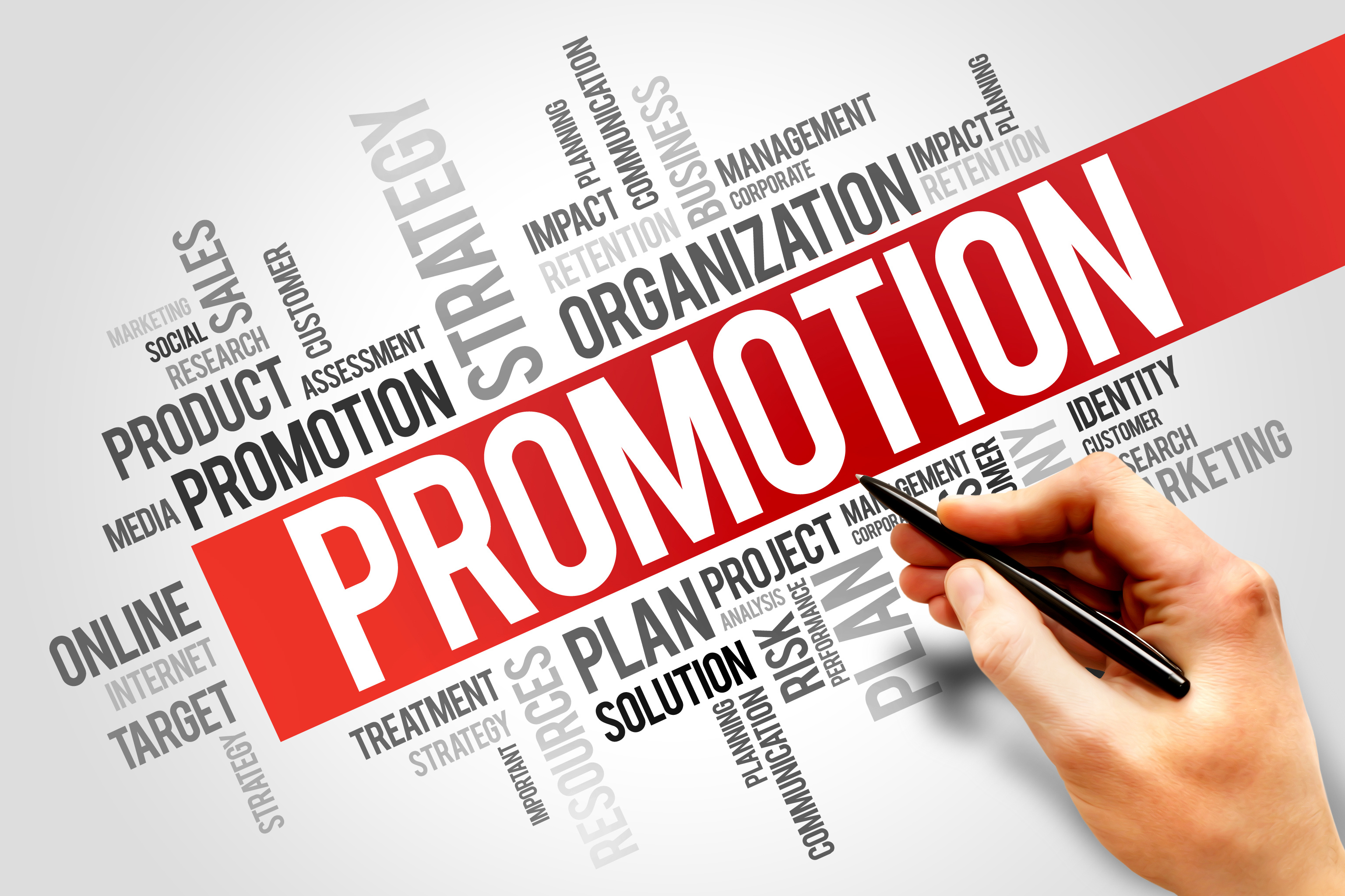 استخدام پروموتر (Promoter) برای پروموشن(Promotion)/پروموت(Promote)/پروموتینگ(Promoting) 